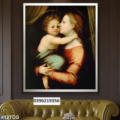 Tranh gạch công giáo 3d trang trí