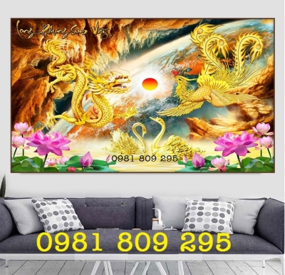 Gạch tranh rông 3d