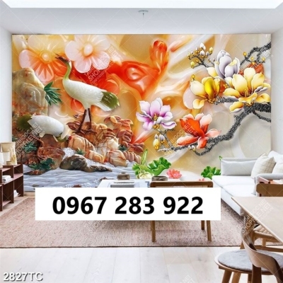 Gạch tranh trang trí sứ ngọc ốp tường
