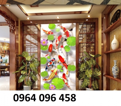 Gạch tranh trang trí 3d cao cấp - NCB64