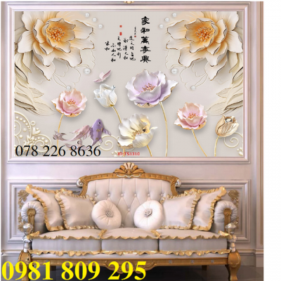 Gạch trang trí , tranh gạch ốp tường 3d