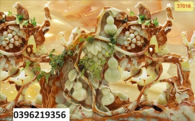 Tranh gạch đẹp sứ ngọc 3d