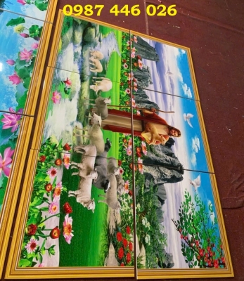 Gạch tranh thiên chúa, tranh công giáo