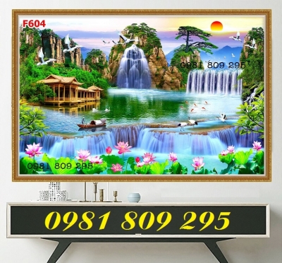 Gạch phong cảnh cội nguồn , tranh gạch