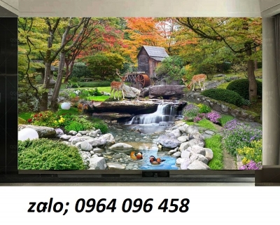 Tranh gạch 3d ốp tường ngoài trời - DXCC65