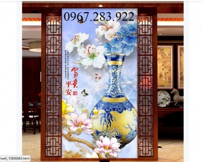 Tranh 3D- Tranh phong cảnh khổ dọc