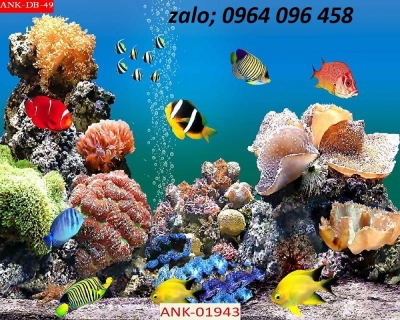 Tranh gạch 3d cá heo đại dương - SXD432