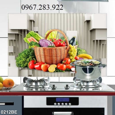 Tranh 3D- Tranh phòng bếp