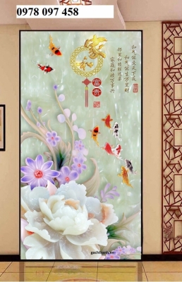 Gạch tranh khổ dọc