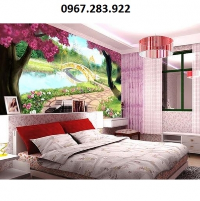 Gạch tranh- Tranh trang trí phòng ngủ