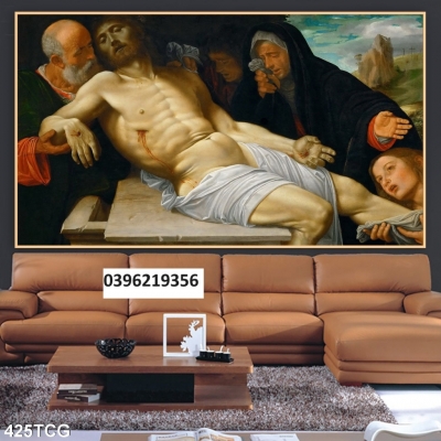 Tranh gạch công giáo 3d trang trí