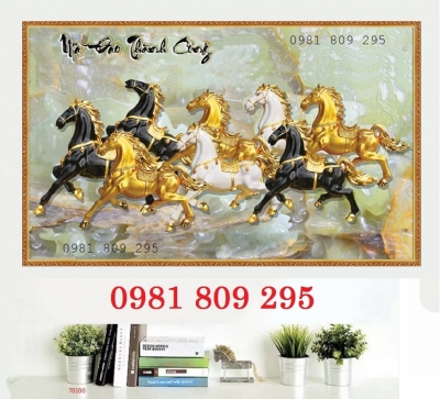 Tranh gạch mã đáo thành công