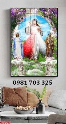 Tranh gạch đẹp công giáo trang trí