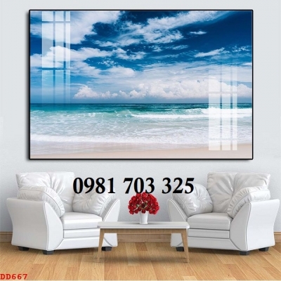 Gạch tranh 3D cảnh biển đẹp