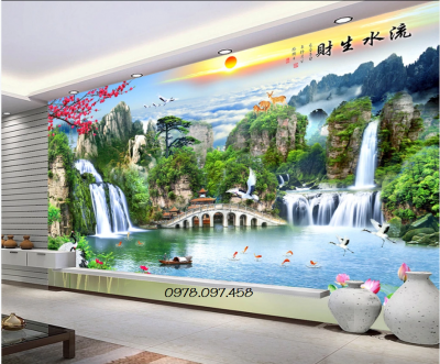 Tranh treo tường phòng 3d