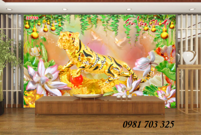 Tranh gạch 3D phong thủy
