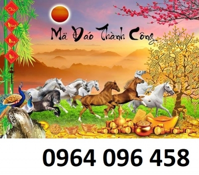 Tranh gạch 3d mã đáo thành công - DCX53