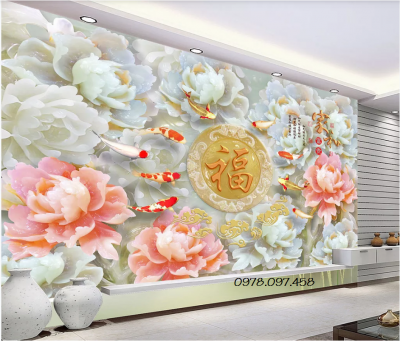 Tranh gạch hoa sứ