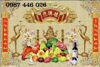 Gạch trang trí phòng thờ HP722