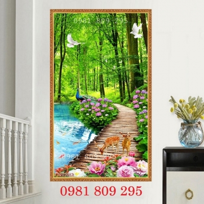 Tranh gạch thiên nhiên đẹp