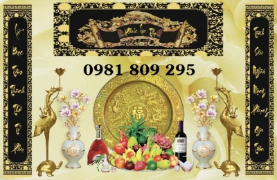 Tranh gạch ban thờ 3d GFGFG8