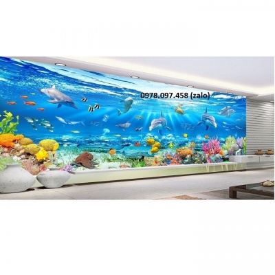 Tranh kính phòng bếp