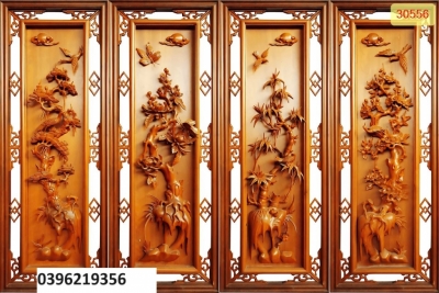 Tranh gạch tứ quý 3D