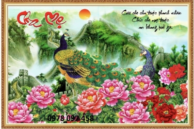 Tranh 3D ốp phòng ngủ