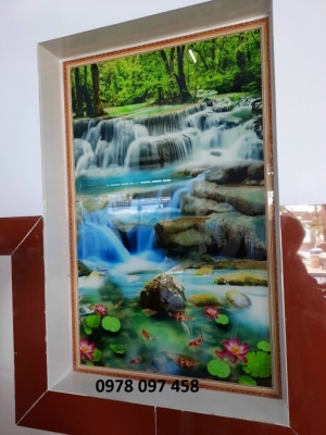 Tranh phong cảnh- tranh gạch