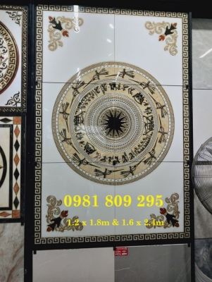 Gạch thảm lát nền nhà hoa văn đẹp ấn tượng