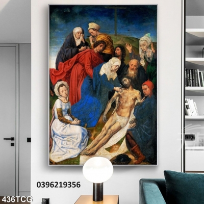 Gạch tranh công giáo 3D trang trí