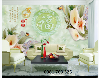 Tranh sứ ngọc 3D-gạch tranh trang trí