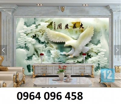 gạch tranh 3d hoa ngọc trang trí - SKVC4