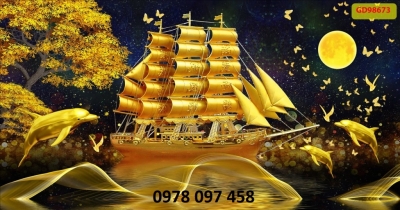 Tranh dán phòng khách