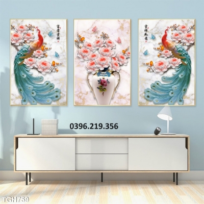 Gạch tranh 3D lụa đẹp