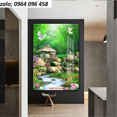 Tranh gạch 3d ốp tường rào - 677BV