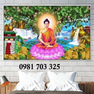 Tranh gạch phật giáo