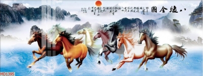 Tranh in 3d nguyên tấm mã đáo thành công