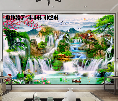 Tranh gạch phong cảnh HP6284