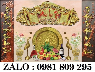Tranh gạch - tranh trang trí phòng thờ