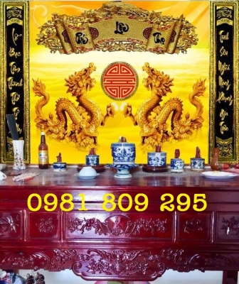 tranh gạch men - tranh rồng ốp tường 3d