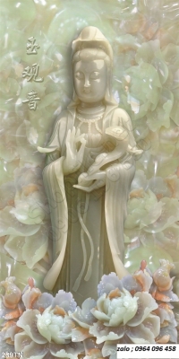 Tranh gạch 3d phật phòng thờ - 79CBB