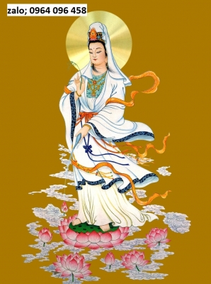 Tranh gạch 3d phật quan âm - GVBM95
