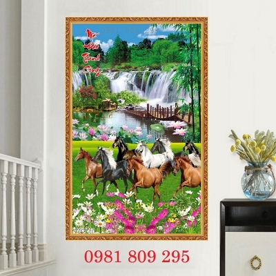 Gạch trang trí khổ đứng ngựa