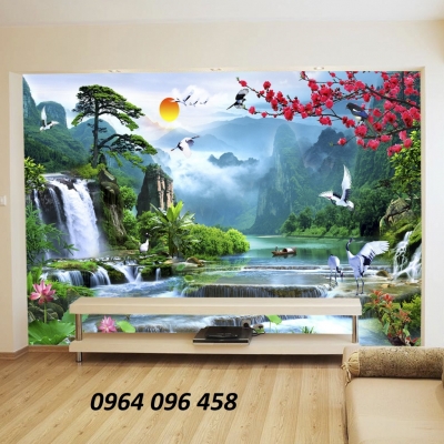 Tranh gạch 3d ốp tường ngoài trời - 532SP