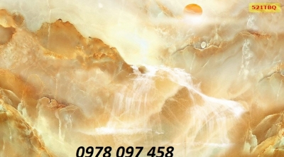 Trang trí phòng khách - tranh giả sứ ngọc