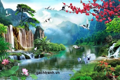 tranh gạch 3d - K67