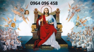 Tranh gạch 3d ốp tường tranh thiên chúa - SDX4