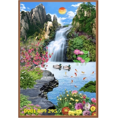 Gạch trang trí 3d thiên nhiên HP9685