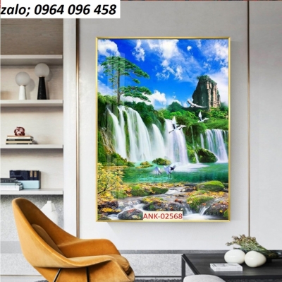 Tranh gạch 3d - gạch tranh 3d phong cảnh - 3899VB